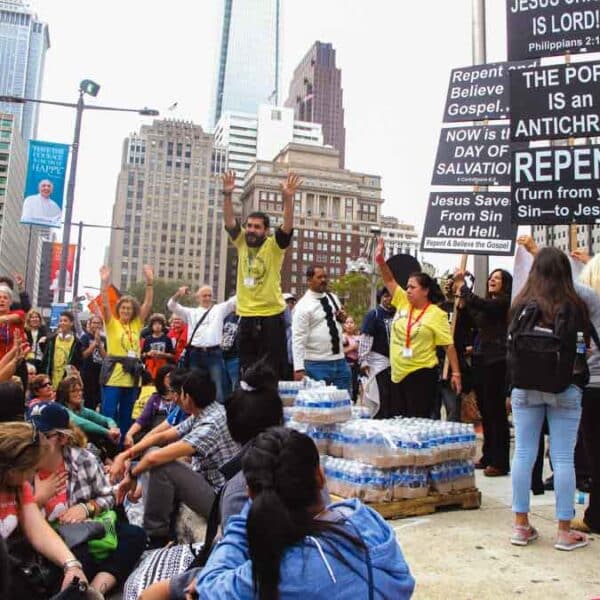 Anti-Catholic bigotry fails to dampen call to love in Philadelphia