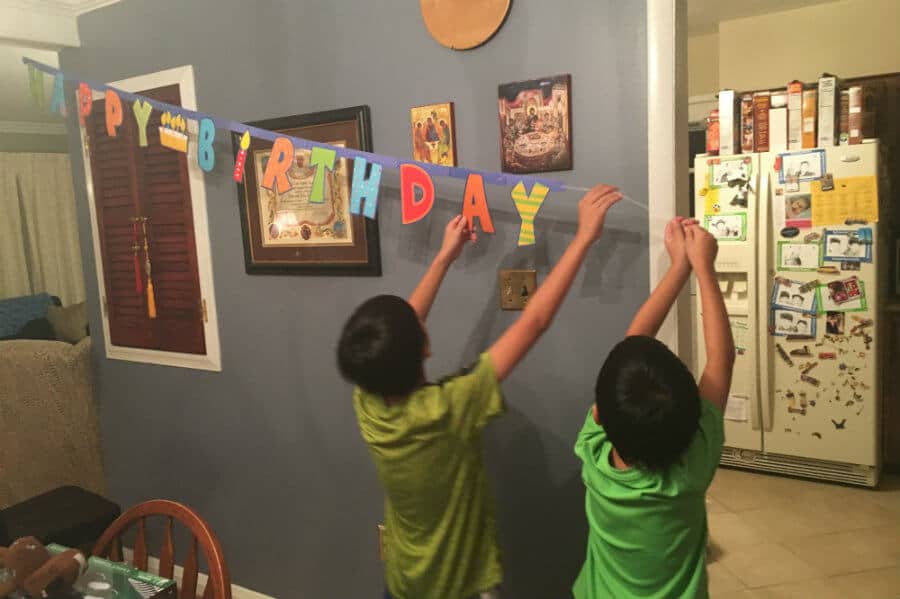 Birthday celebrations, an inflatable pug, goalie lessons, and orange you glad it’s time for 7 Quick Takes