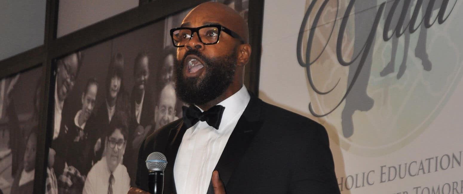 Opera baritone lifts spirits at Baltimore Archdiocese schools gala