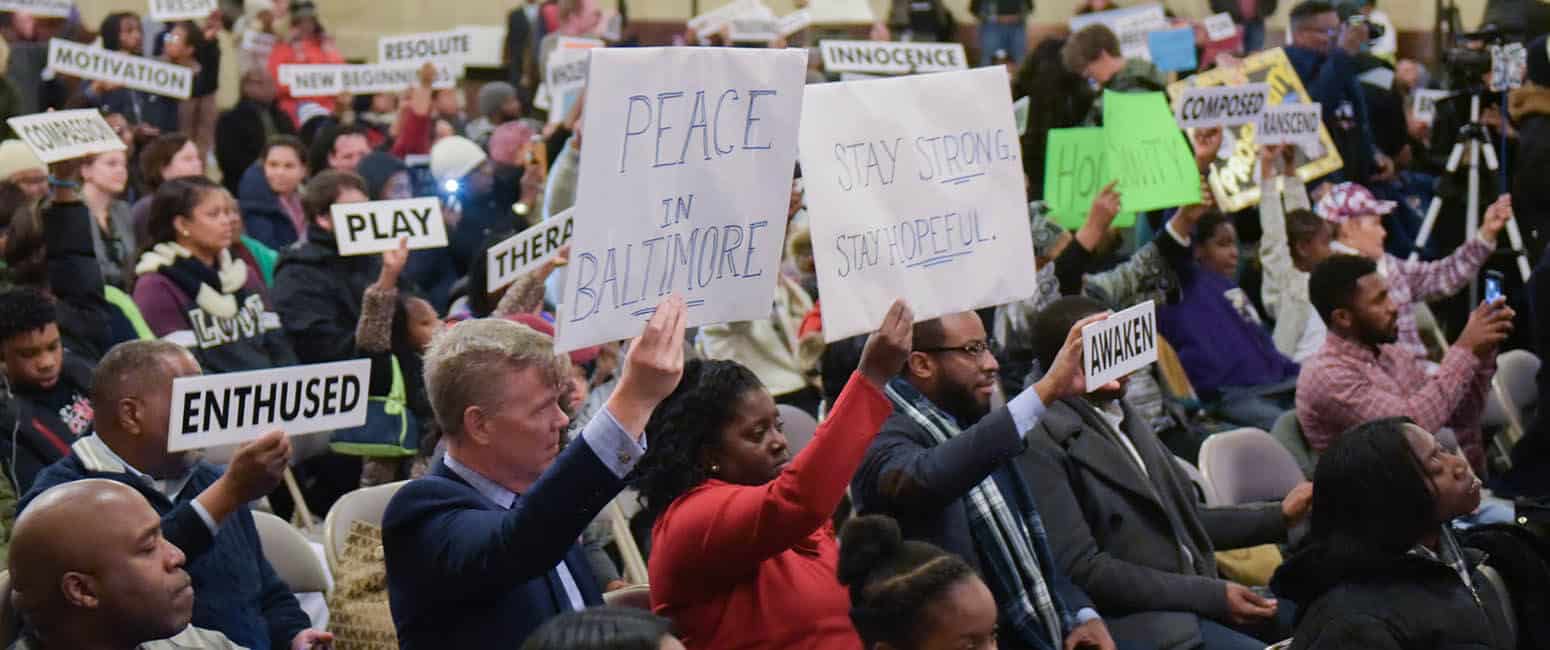 More prayers for peace as Baltimore marks deadly milestone