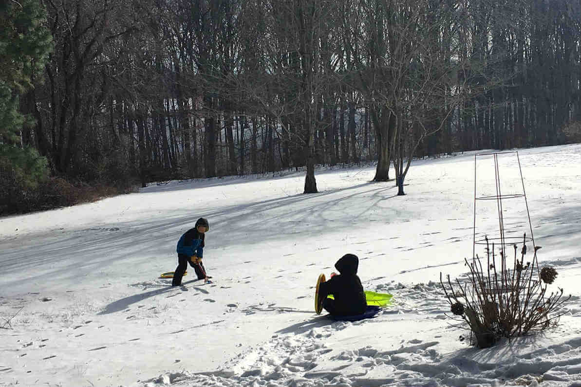 Let it snow (but not too much), a baptism photo, a final batch of Christmas cookies, and avocado toast (7 Quick Takes)