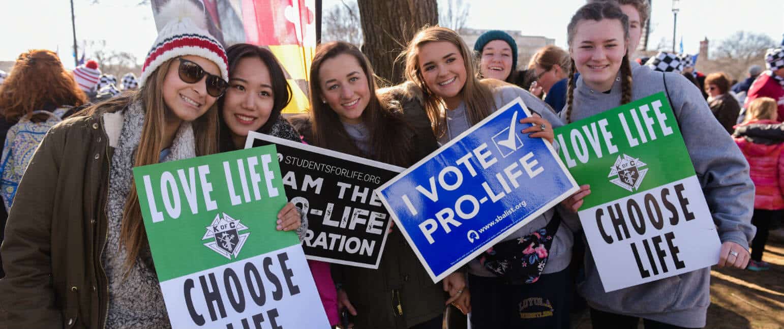 Scenes from the March: Baltimore Archdiocese out in force for life