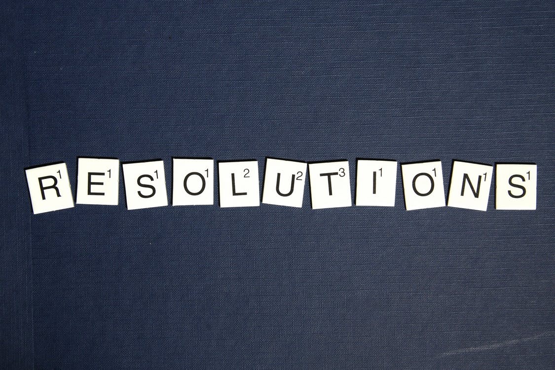 Resolutions for 2018