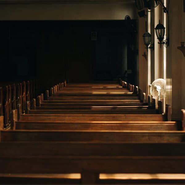 Men without conviction, churches without people