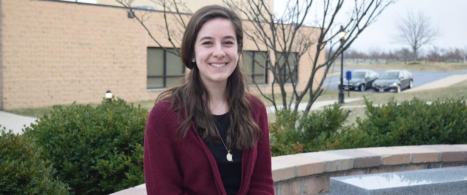 Faith and science go hand-in-hand for Mount St. Mary’s student