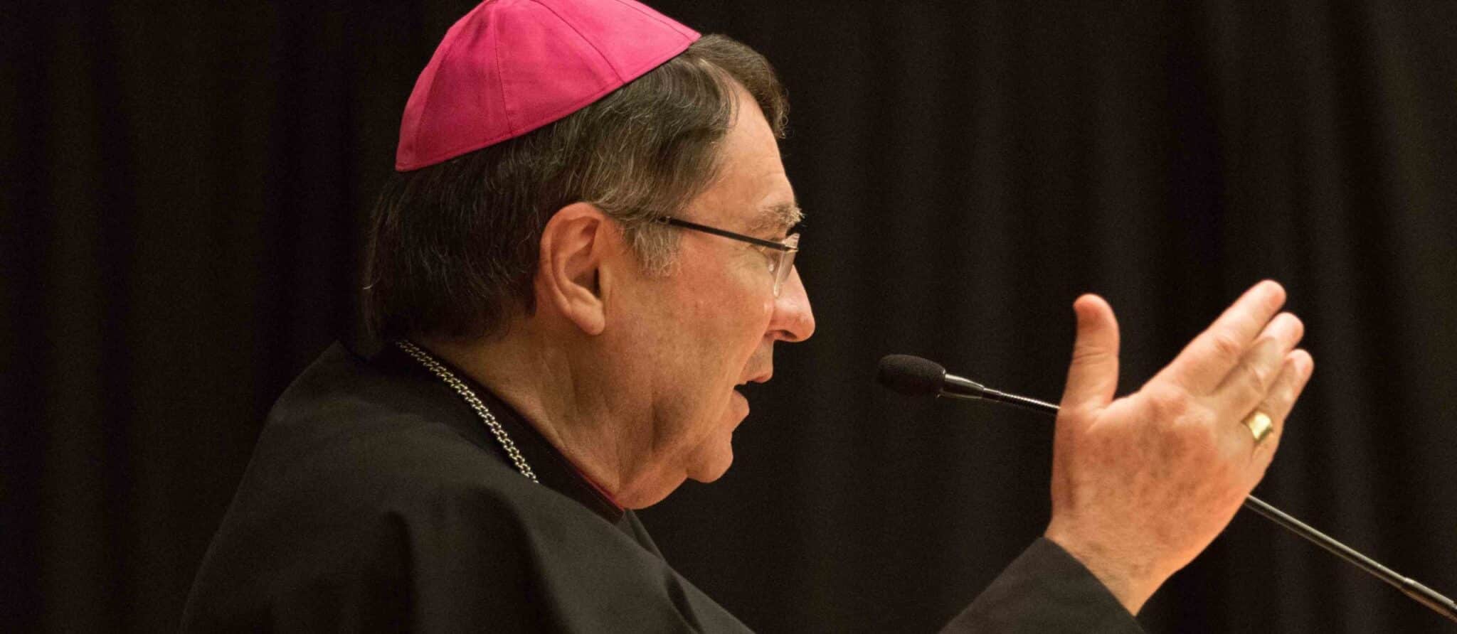 Pope’s representative to U.S. addresses seminarians at Mount St. Mary’s