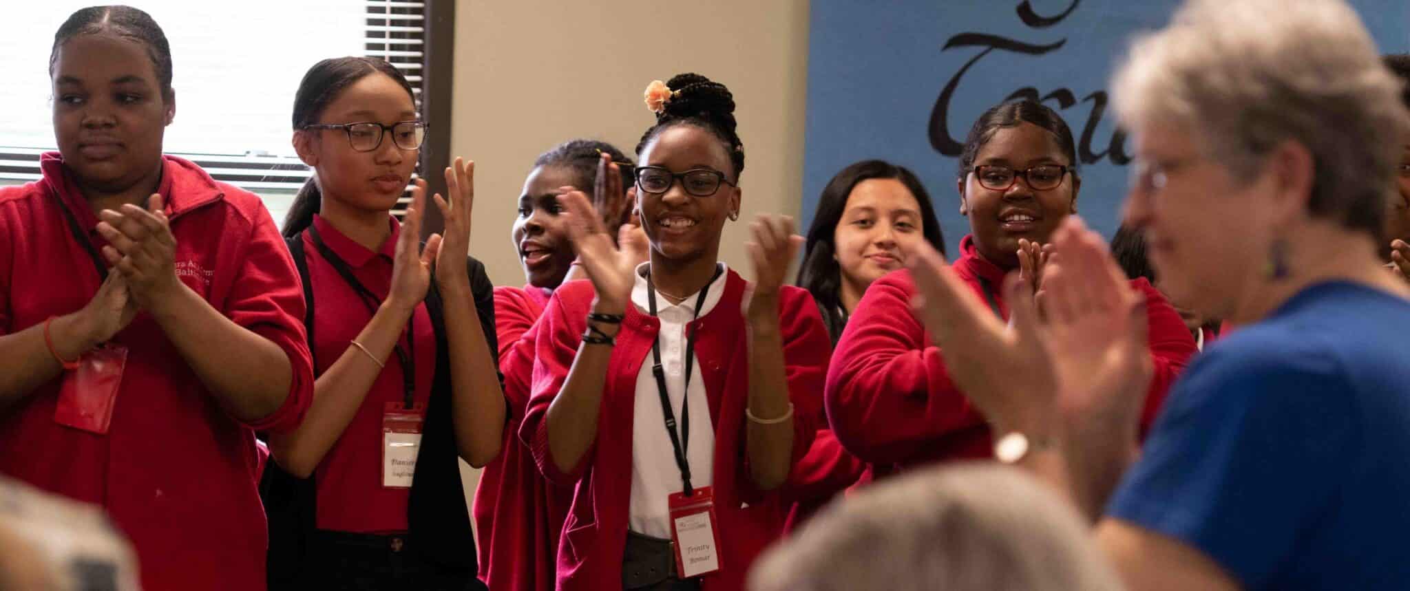 Southwest Baltimore girls excel in school with help of sponsors