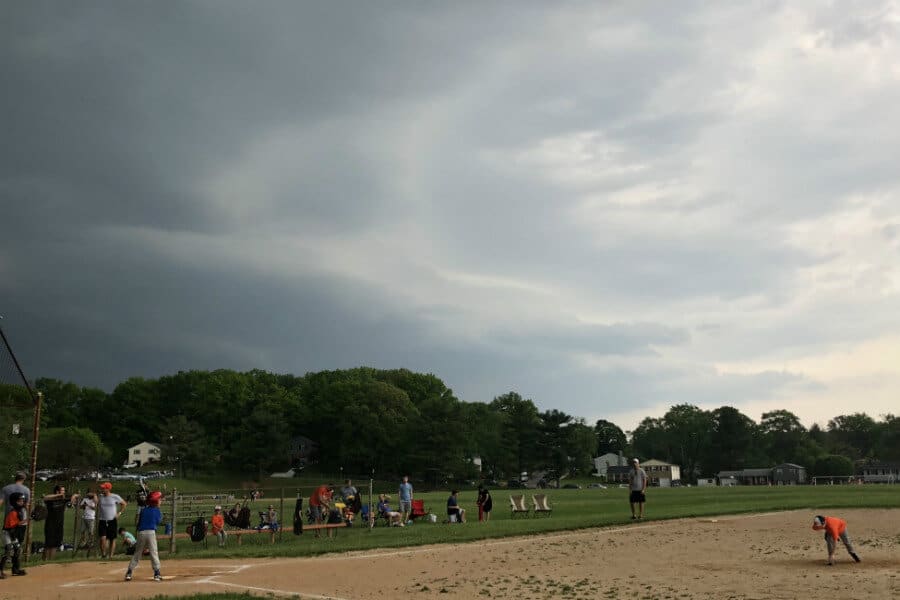 Baseball before the storm, commencements of the past, Mother’s Day, and seeing Raiders of the Lost Ark for the first time (7 Quick Takes)