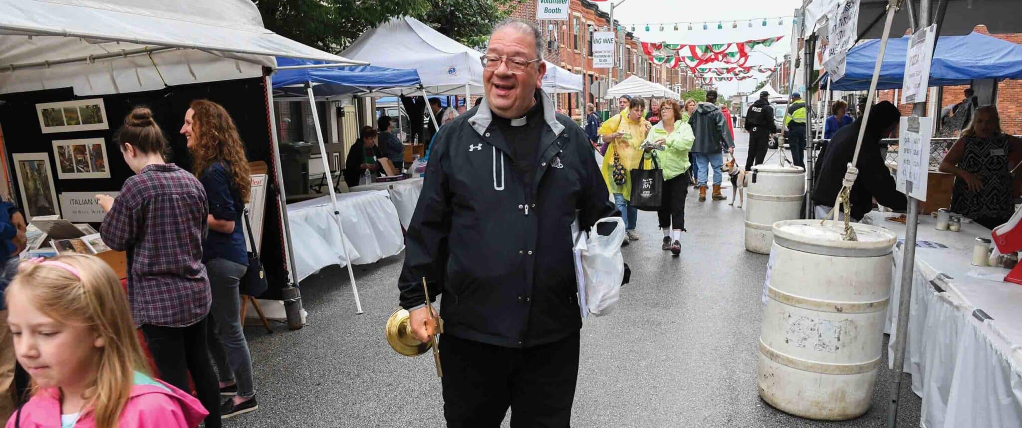 Ask, pray, talk: Little Italy pastor connects during annual festivals