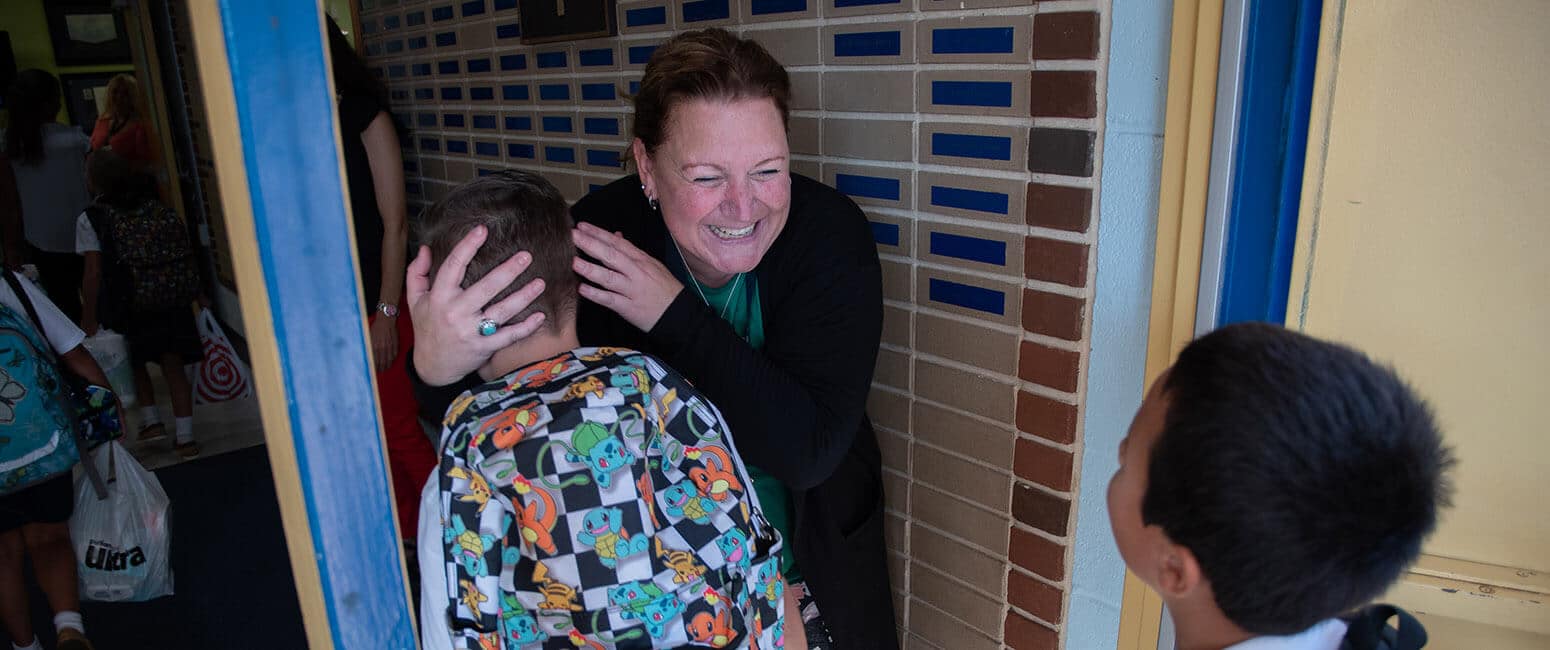 First day for three Catholic schools includes Archbishop Lori, other visitors