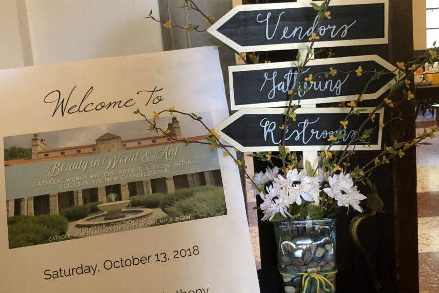 Beauty in word and art and in a Catholic women’s conference