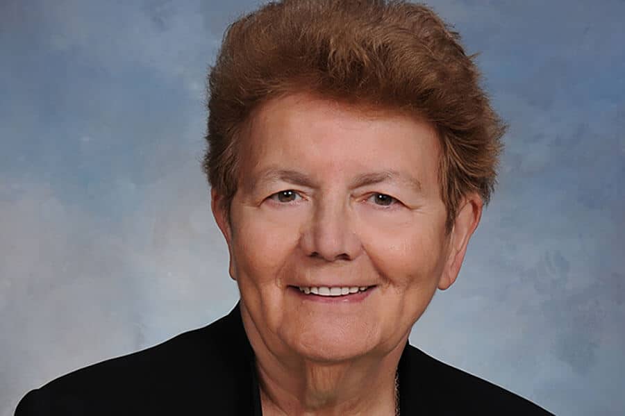 Sister Ursula Tisdall, OSF, taught at Rosedale school