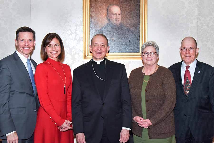 Lay leaders of the 2018 Archbishop’s Annual Appeal honored