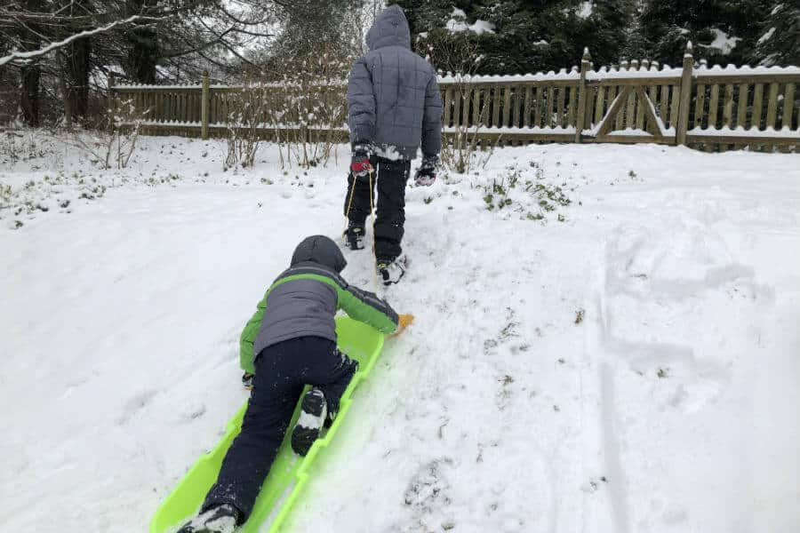 Snow days, snowman building, a reading assignment, preparing for the Year of the Pig, and more (7 Quick Takes)