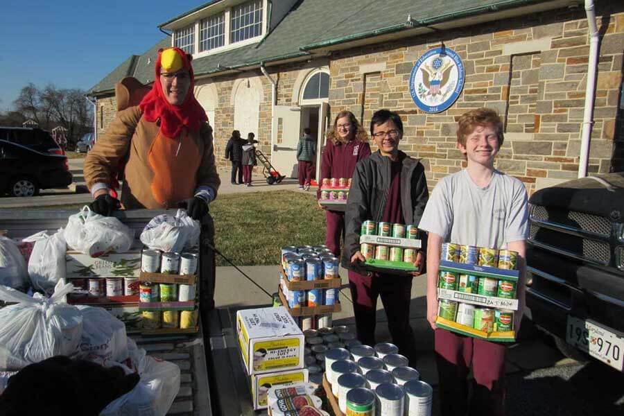 Northeast Baltimore schools collaborate in service   