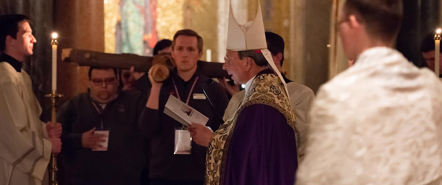 Archbishop Lori leads Stations of the Cross during ‘Panama in the Capital’ event