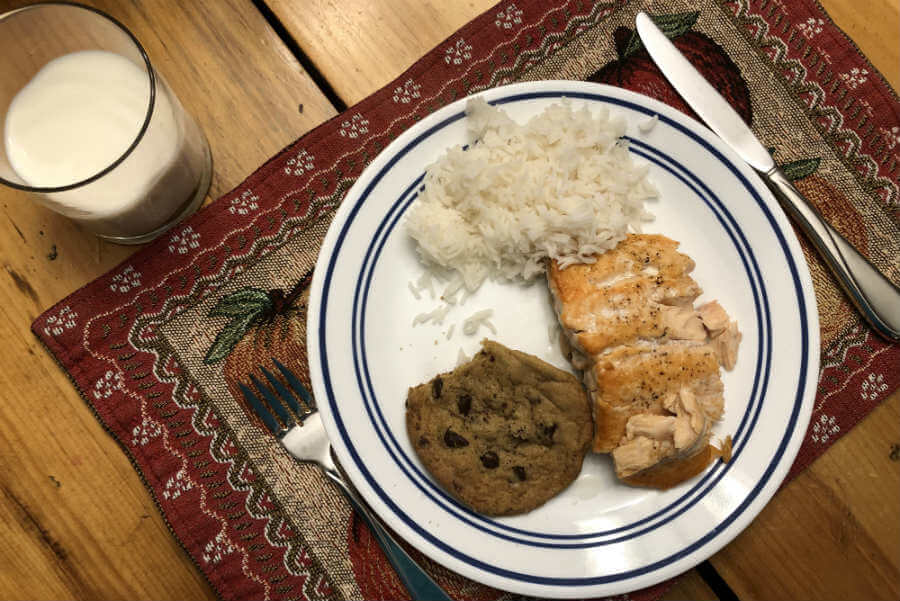 Cookies for dinner