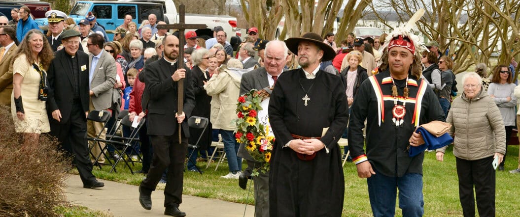 17th century iron cross returns to St. Clement’s Island