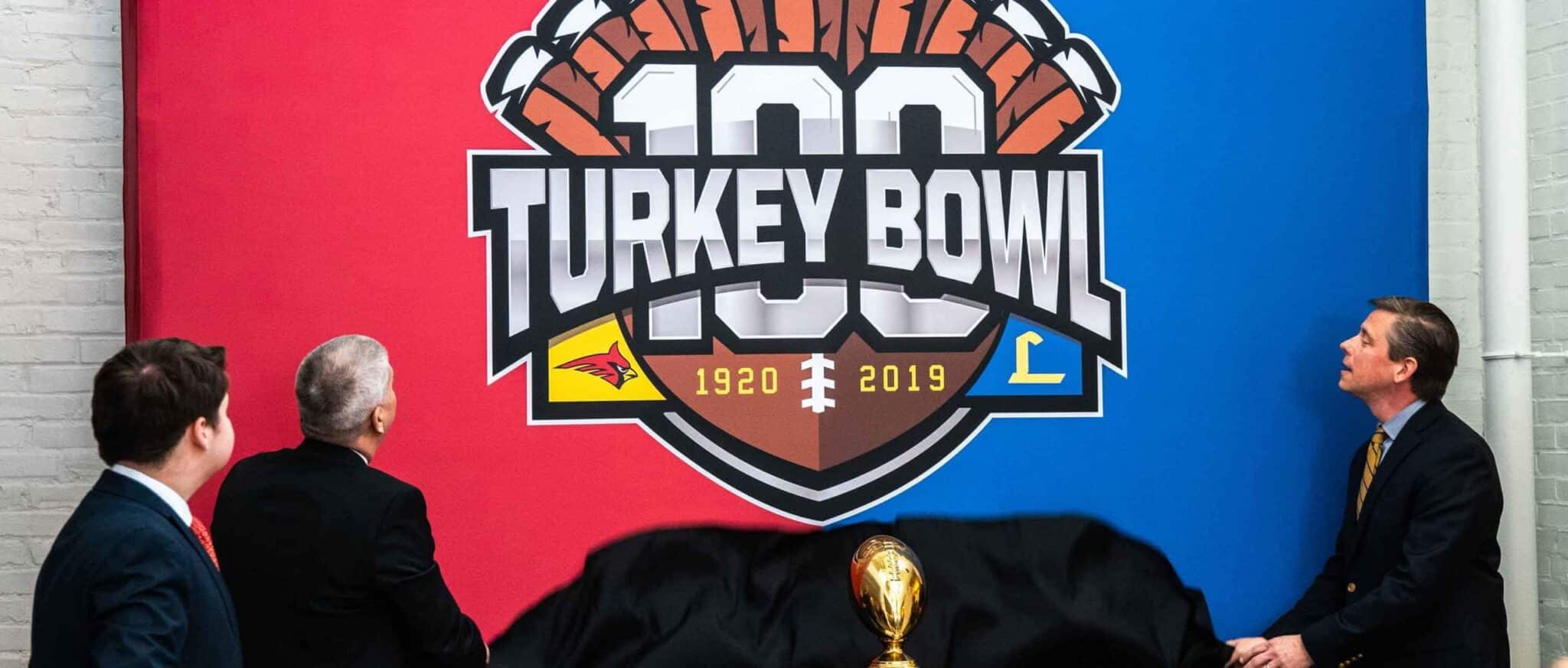 Calvert Hall, Loyola Blakefield men behind the logo add to community feel of 100th Turkey Bowl