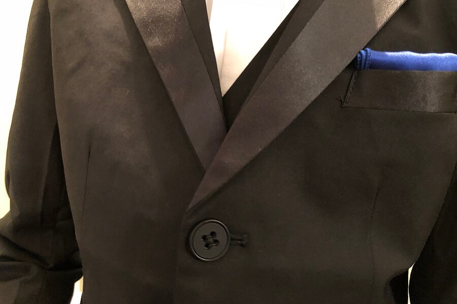 A tuxedo for graduation