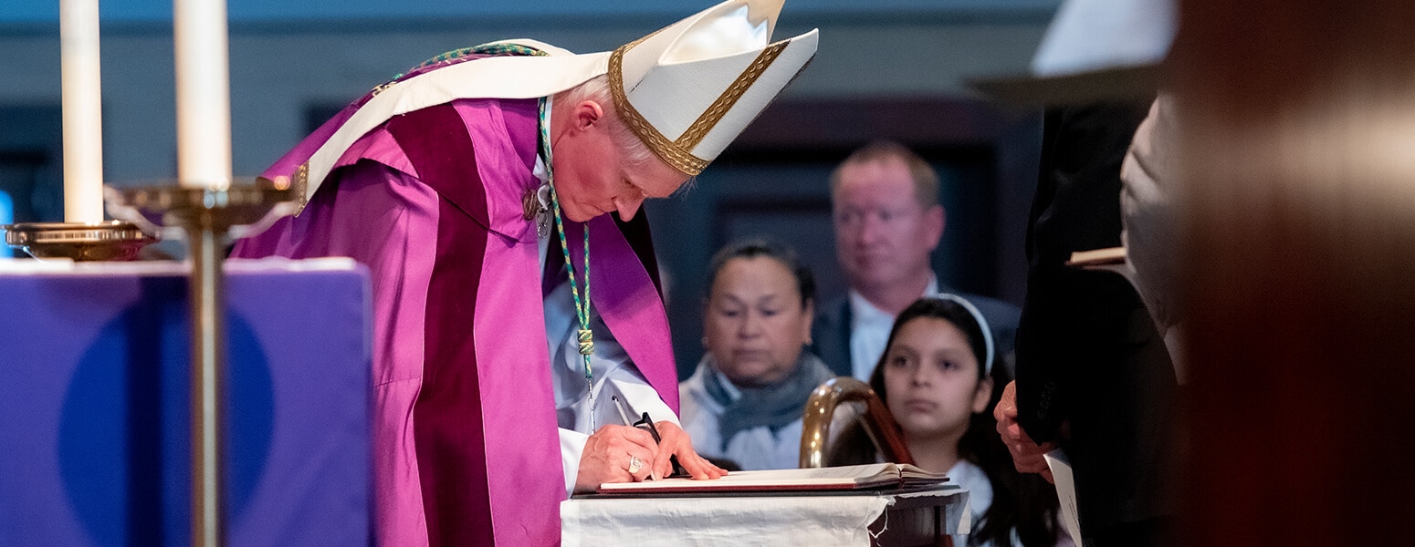 Bishop Brennan prepares to address issues in West Virginia