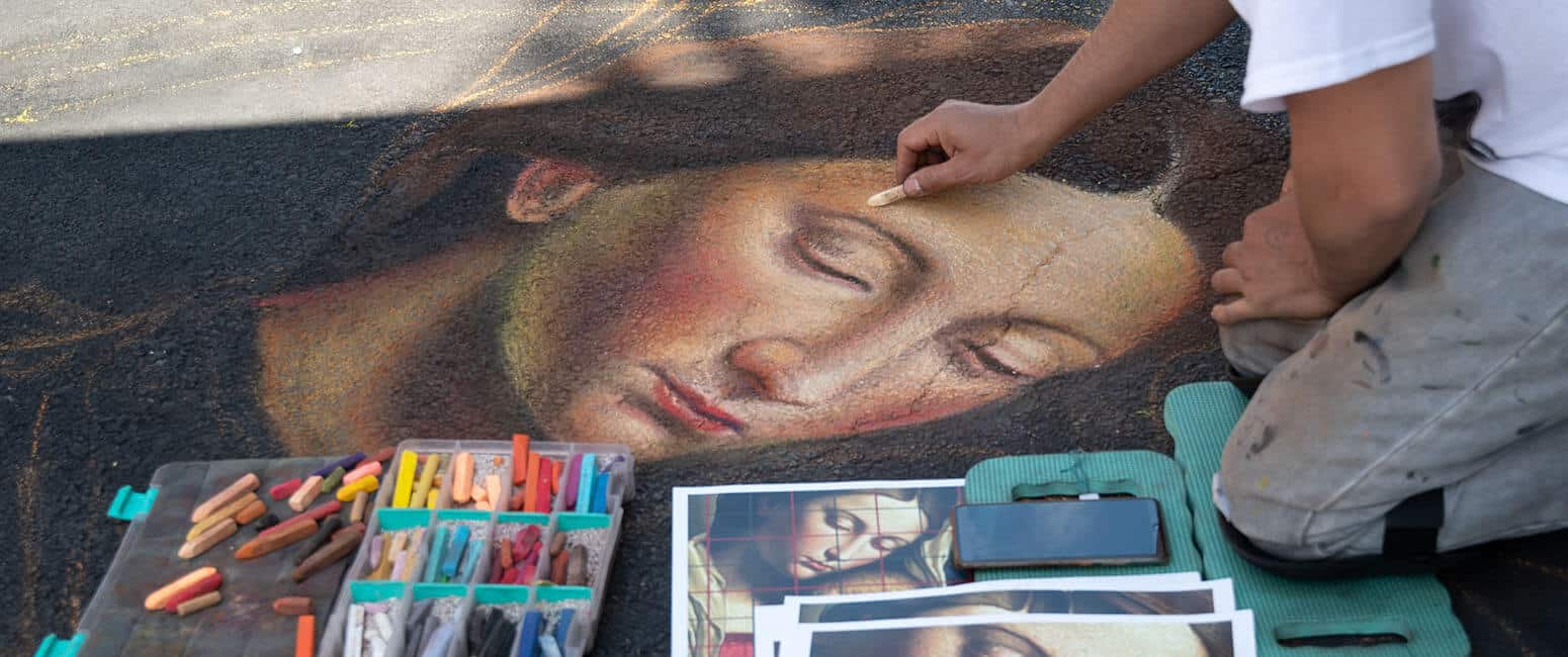 Madonnari Arts Festival revives chalk work with Renaissance roots