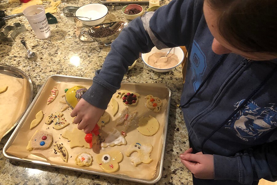 Still celebrating Christmas, homemade donuts, and hopes for the New Year (7 Quick Takes)