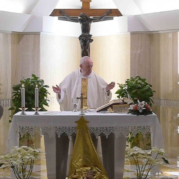 Don’t let the devil light ‘fire’ of war in your heart, pope says