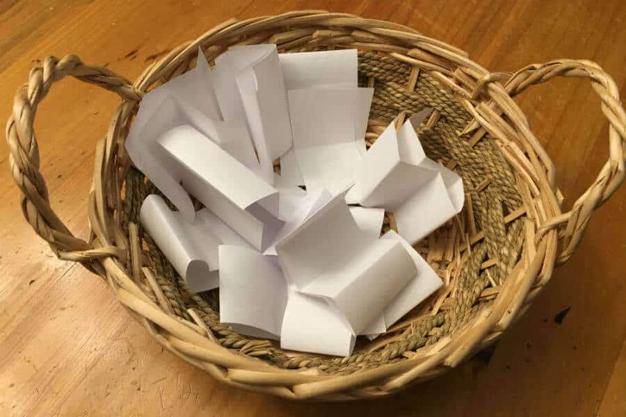 Our Lenten prayer basket, tiramisu, The Crown, cake pops, and a surprise in the mail (7 Quick Takes)
