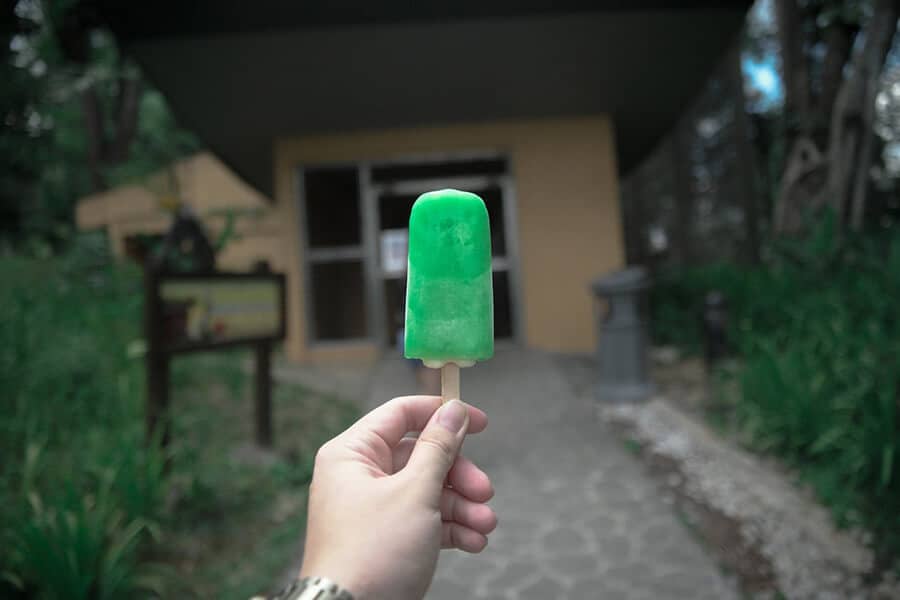 Popsicles before dinner