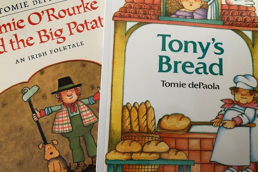 Three kisses for Tomie dePaola