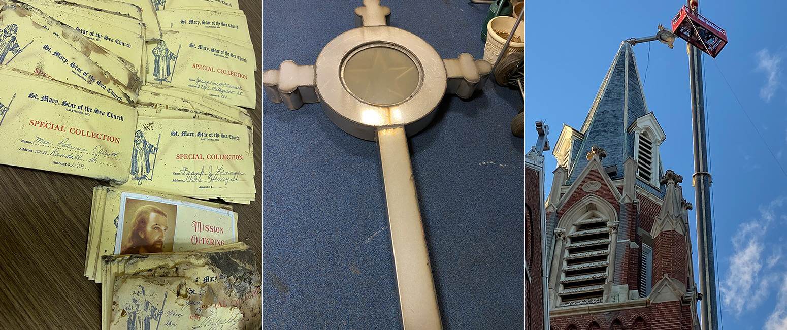 High winds topple Baltimore’s ‘Star of the Sea’ but also uncover a trove of support