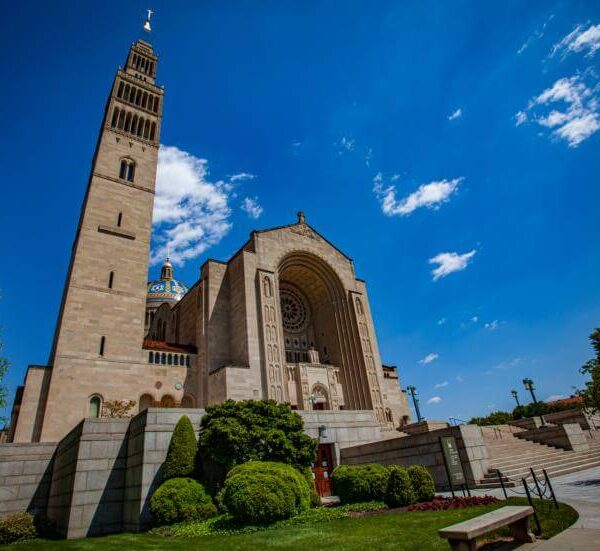 National shrine in Washington celebrates two 100-year milestones this year