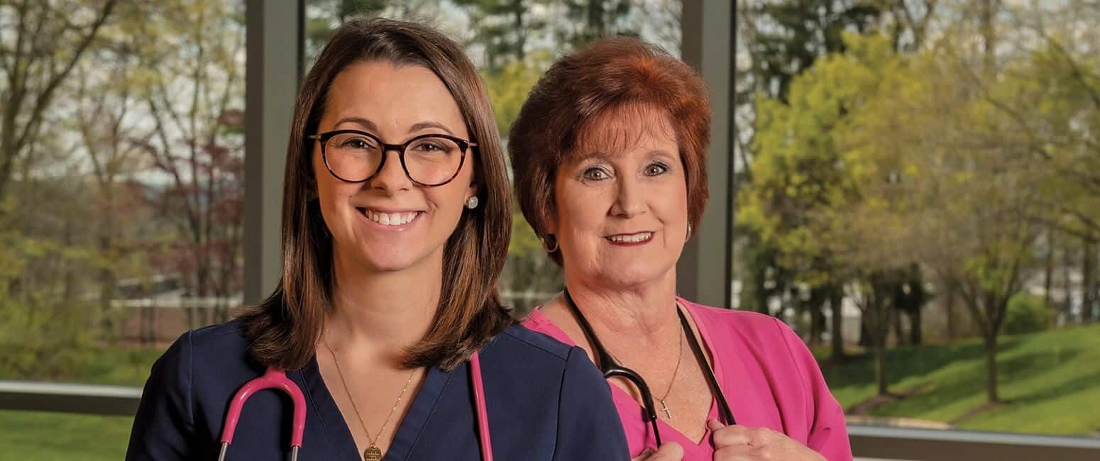 Daughter among Mom’s co-workers – and patients – at Mercy Medical Center