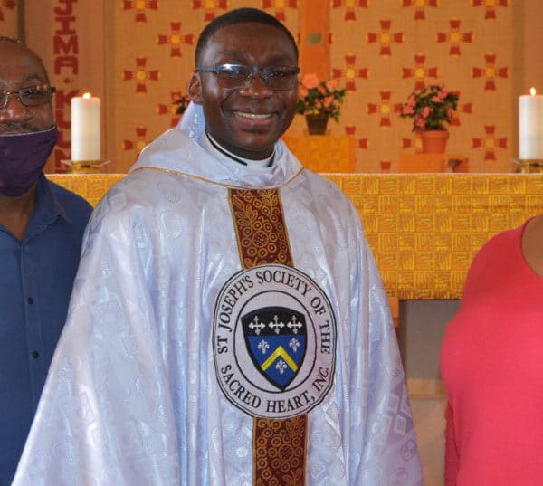 Ugandan ordained a Josephite priest at the West Baltimore parish he served as deacon