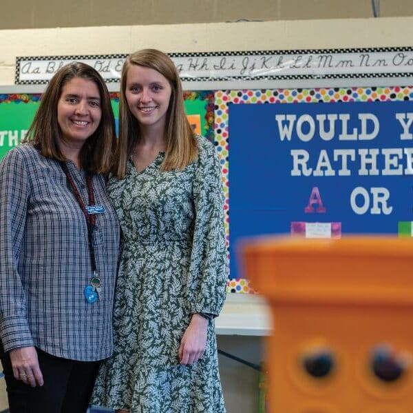 Like mother, like daughter: Malcottis make classroom a second home