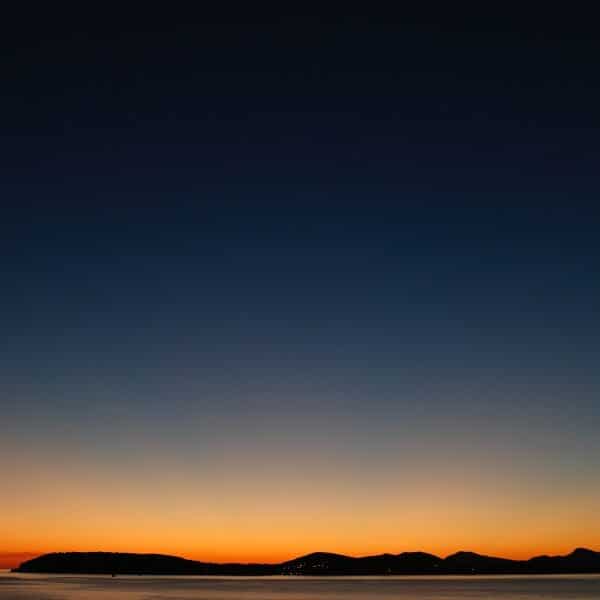 While it is still dark