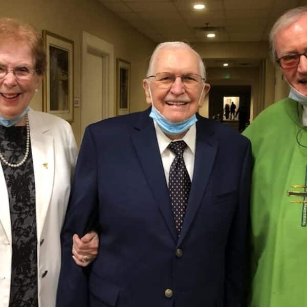 Never too old: Seniors over 90 welcomed into Catholic faith at Easter