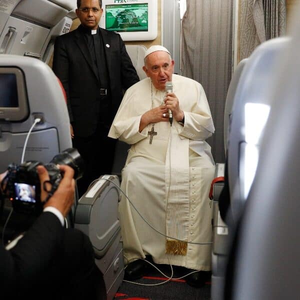 Pope says residential-school policy was part of ‘genocide’ plan