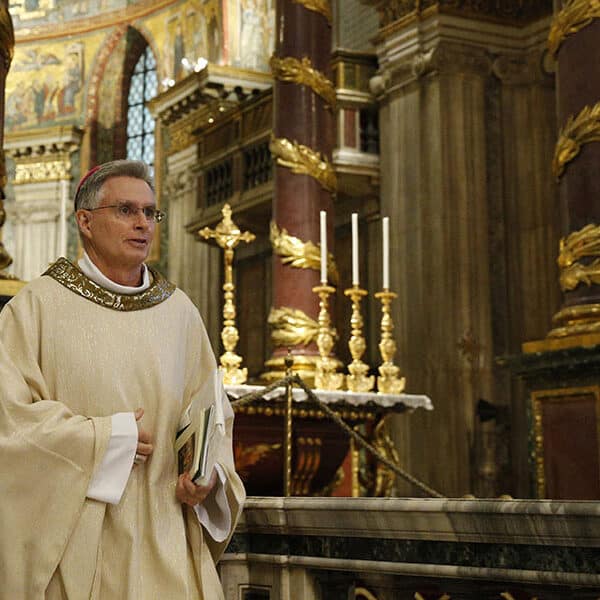 Bishop urges Catholic educators to see importance of the Eucharist