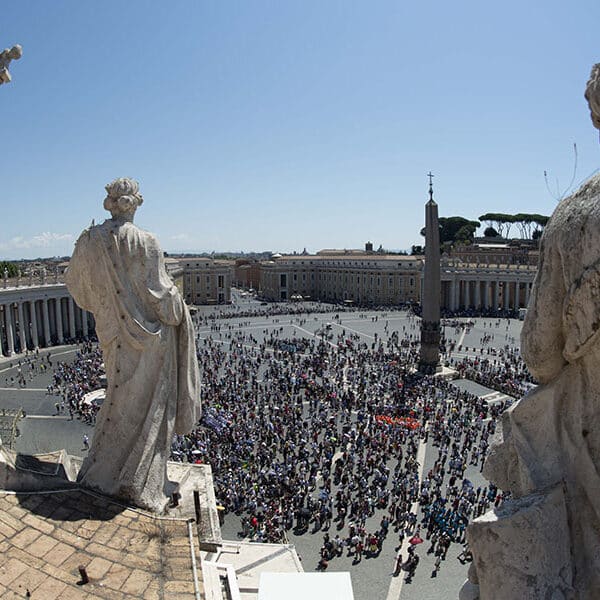 Listening to God’s word comes first; activity comes next, pope says