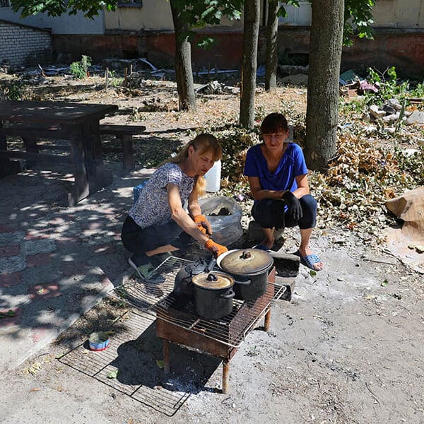 Cross Catholic Outreach is helping feed Ukrainians, providing other aid
