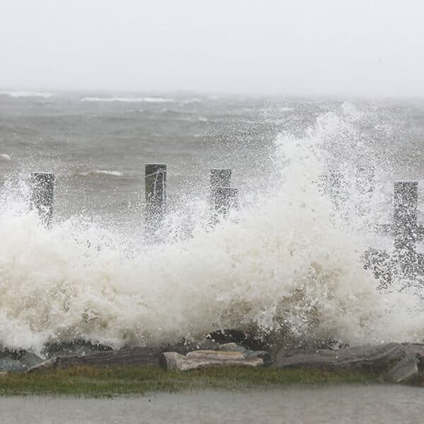 Invite Jesus to center of lives when in eye of storm