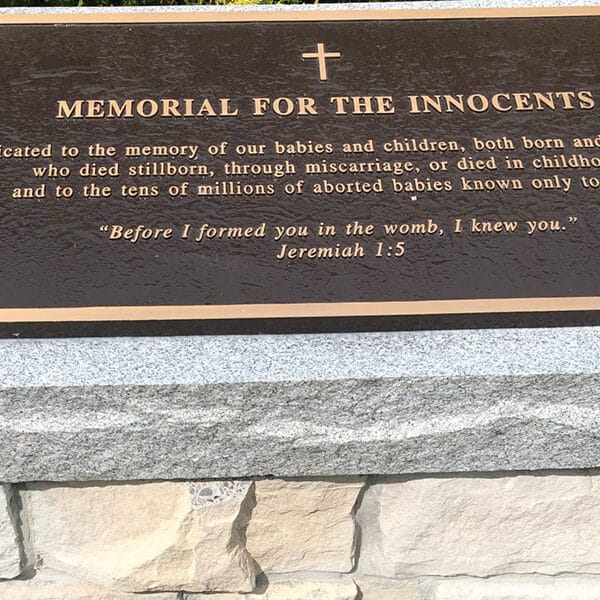 Garrett County parish honors lost innocent life