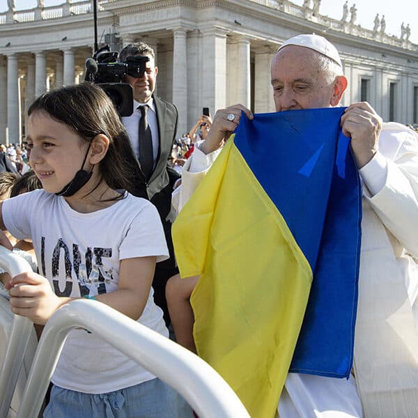 Invasion of Ukraine was barbaric, but war is complicated, pope tells Jesuits
