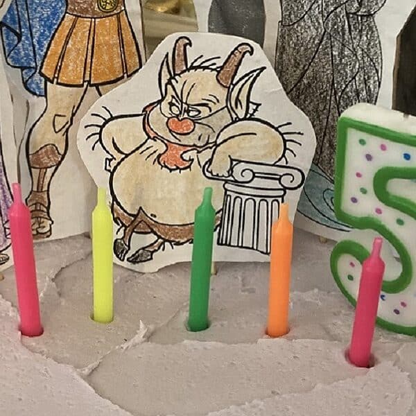 A birthday candle story