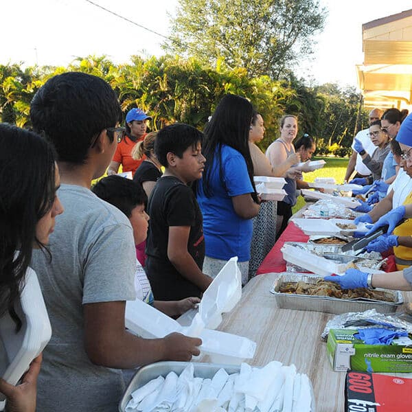 Church, community help one another in inland Florida county hit hard by Ian