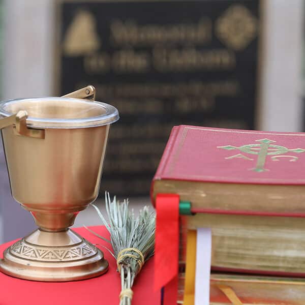 Question Corner: Burning or burying sacramentals? And why use holy water?