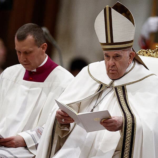 God ‘suffers’ when believers injure, ignore those God loves, pope says