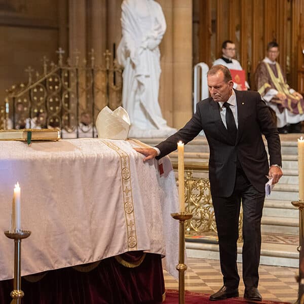 Thousands flock to Sydney’s cathedral for funeral of Cardinal Pell, a ‘lion of the church’